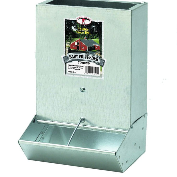 Feeder - Piglet - Galvanized - w/2 Holes
