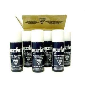 Multivet Spray Collar Scentless Refill Box of 6
