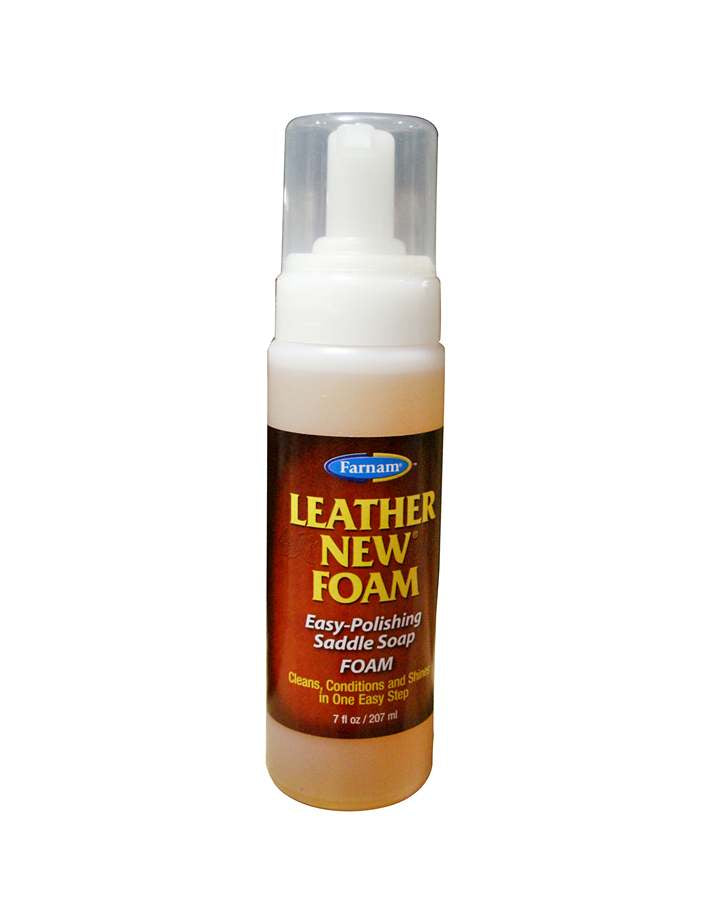 Leather New Foam Clean & Polish