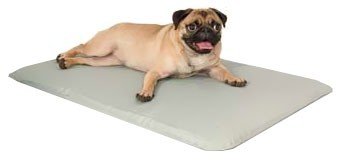 K&H Manufacturing Cool Bed III Cooling Dog Bed, Small, 17-Inch by 24-Inch, Gray