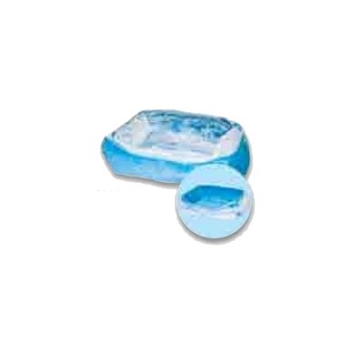 Tru matériel confortable lit réversible pour chiens 26 x 21 pouces