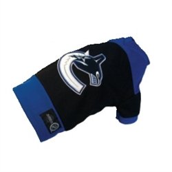National Hockey League Leather Jacket Vancouver Canucks XSMALL