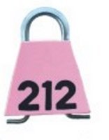 Bock's Identity Company Brisket Boc-Loc numéroté (Pink, 51-75)