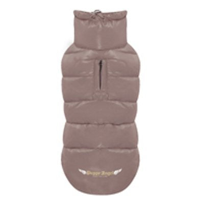 Puppy Angel Dog Down Padding Vest Regular Snap (Gray, Small-Medium)