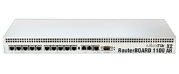 Mikrotik RB1100AHX2 Routerboard 1U Rackmount Gigabit Ethernet Router with 13-10/100/1000 Ethernet Ports