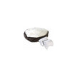Pioneer Pet 8111 Puffy Bed Cream Top (noir, 24x24x6)