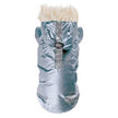 Puppy Angel PA-OW237 Metallic Dog Winter Padding Jumper (Gray, Small-Medium)