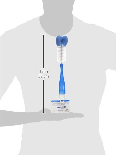 Kit de nettoyage de la fontaine pour animaux de compagnie, bleu