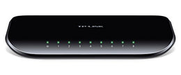 TP-LINK TL-SG1008D 8-PORT Gigabit Ethernet Interrupteur non géré avec des ports blindés RJ45 - noir