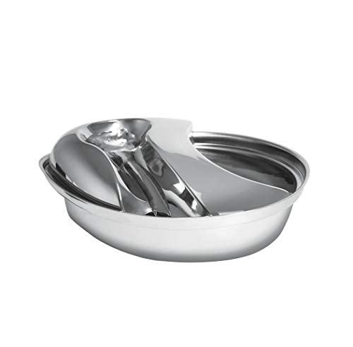 Pioneer Pet Raindrop en acier inoxydable en acier inoxydable pour animaux de compagnie