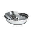Pioneer Pet Raindrop en acier inoxydable en acier inoxydable pour animaux de compagnie