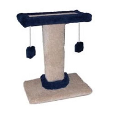 Scratch S122 Double Cat Teazzer avec sisal 2,5 pieds de haut