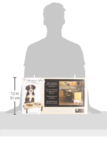 Ethical Pet Products Posture Pro Stainless Steel Adjustable Double Pet Dine