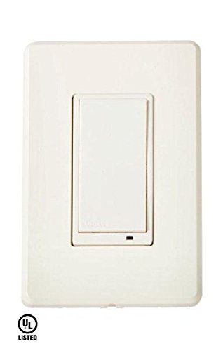 Evolve LTM-5 Add-on Z-Wave Wireless Wall Mounted 3-Way Switch