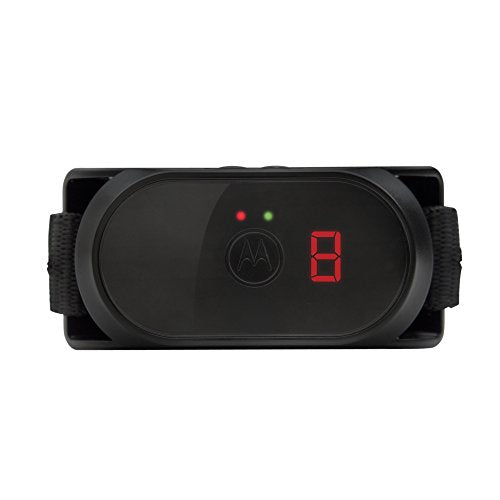 Motorola Pet SCOUTBARK100 No Bark Dog Collar with Warning Tone, Vibration and 9 Levels of Static Correction