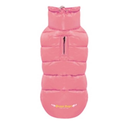Puppy Angel Dog Down Padding Vest Regular Snap (510 Pink, X-Large)