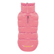 Puppy Angel Dog Down Padding Vest Regular Snap (510 Pink, Medium)