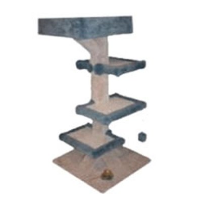 Scratch C120-4 Spiral Sandbox Scratching Posts (4 Foot High)