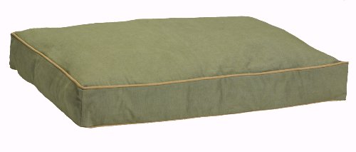 Dog Gone Smart Rectangular Pet Bed Sage 34 x 46