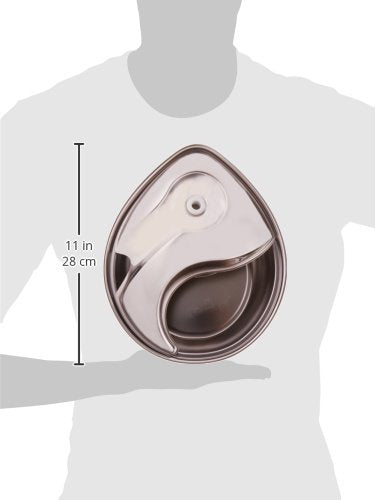 Pioneer Pet Raindrop en acier inoxydable en acier inoxydable pour animaux de compagnie