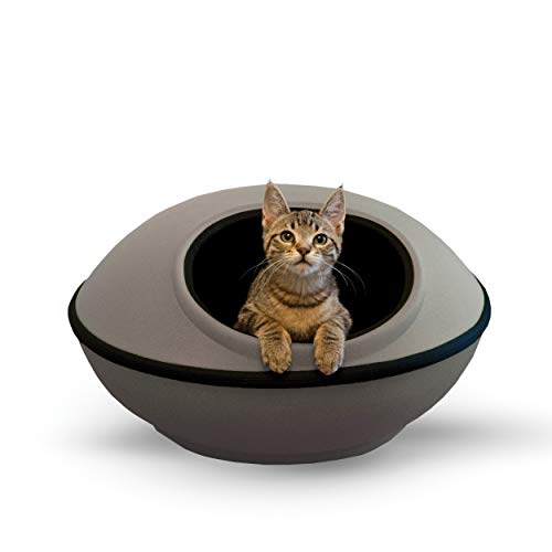 K&H Pet Products Mod Dream Pod Bed Pet Grey / Black 22 