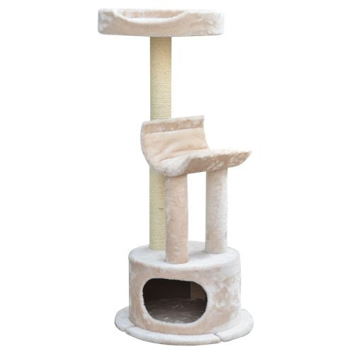 Petpal cat furniture tree beige (25x25x56in)