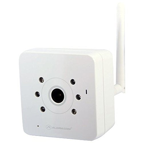 Alarm.com ADC-V520IR Wireless Fixed IP Infrared Indoor Surveillance Camera With Night vision Mode - White