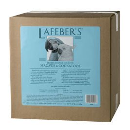 Lafeber 81564 Premium Diet Macaw/Cockatoo Pellets 25lb