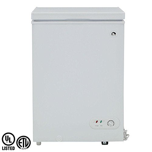 Curtis Igloo FRF434 Freinteur de poitrine autonome pour la maison ou le bureau - blanc