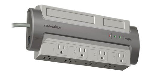 Panamax M8-EX 8-Outlet Protecteur avec protection contre les circuits - Gray