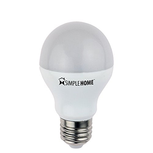 Home simple xlb7-1001-wht dimmable 6 watt Smart Wi-Fi LED Bulbe - blanc