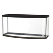 All Glass Black Bow Front Aquarium (72Gallon)