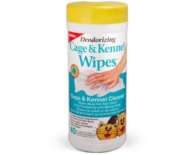 PETKIN CAGE & KENNEL WIPES 40CT