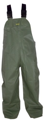 N882P PVC/Nylon/PVC Working Pant Double Bib Green - XS-3XL (Green, XXXL)