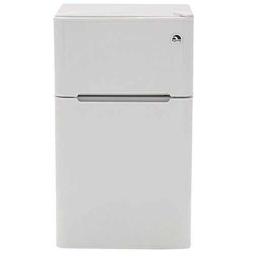 Curtis Compact Igloofr832 3,2 Cu ft 2 portes Réfrigérateur avec congélateur (blanc)