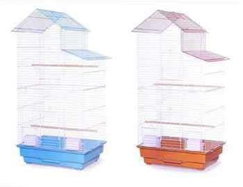 Produits pour animaux de compagnie BPV1806TR 4-Pack Parkeet Triple Toit Cage, les couleurs varient