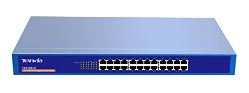 Tenda Unmanaged Gigabit 10/100/1000 Mbps Ethernet Switch (24 Port)