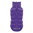 Puppy Angel Dog Down Padding Vest Regular Snap (Purple, Small-Medium)