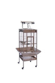 Petite cage d'oiseau sélectionné en fer forgé - Coco brun