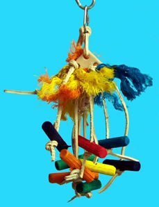 Zoo Max DUS138 Octopussy Small 10in Bird Toy