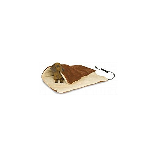 K&H Manufacturing 5052 Thermo-Pet Throw Rust & Cream Small 24x36