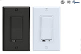 Évoluer LRM-As Z-wave 500 watts Mur Mound Dorative - Blanc et noir