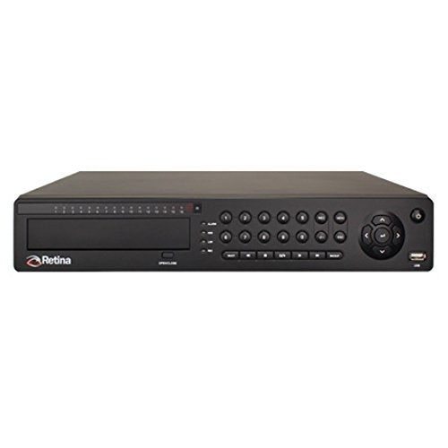 Retina RET1096 16 canal 1 TB DVR HDD avec HDMI, H.264 Compression d'image - noir