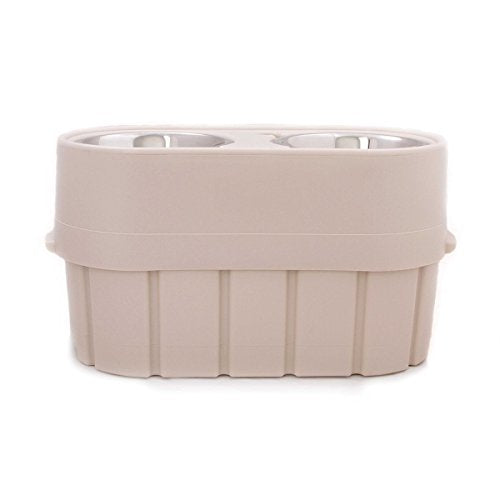 Notre magasin d'animaux de compagnie-n - Feed Adjudable Soured Dog Bowl Feeder