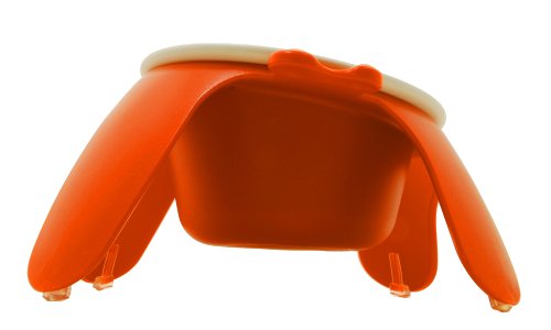 Bol de compagnie Petego avec tulipe en céramique, grand, marron