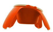Bol de compagnie Petego avec tulipe en céramique, grand, marron