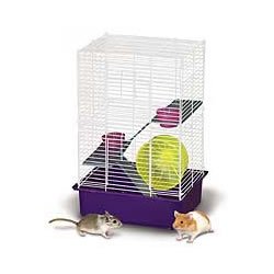 Superpet My First Home 3-Story 4 Cages Hamster Mouse - 13.5