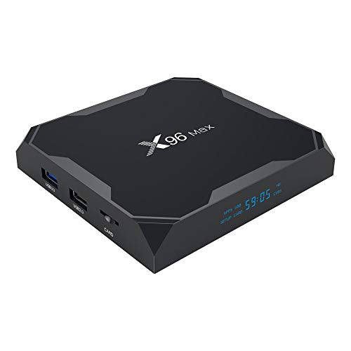 X96 Max Android 8.1 Amlogic 4 Go RAM 64 Go Rom TV Box Eu Plug (pas de suspension)