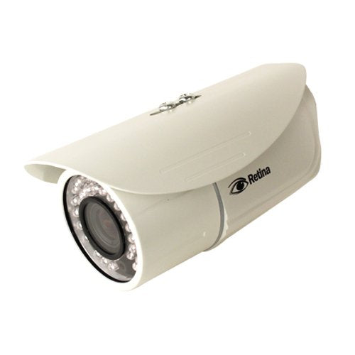 Retina RET1075W 1,3 MP Caméra à puces en plein air IP High-définition avec IR - Blanc