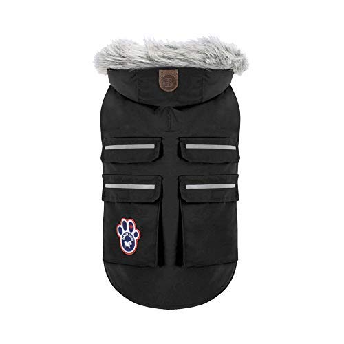 Canada Pooch Everest Explorer Jacket, Black, Size 24